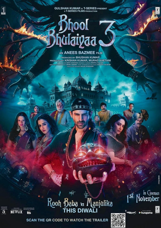Bhool Bhulaiyaa 3 (2024) Hindi HDTC-Rip 1080p 720p 480p Dwonload