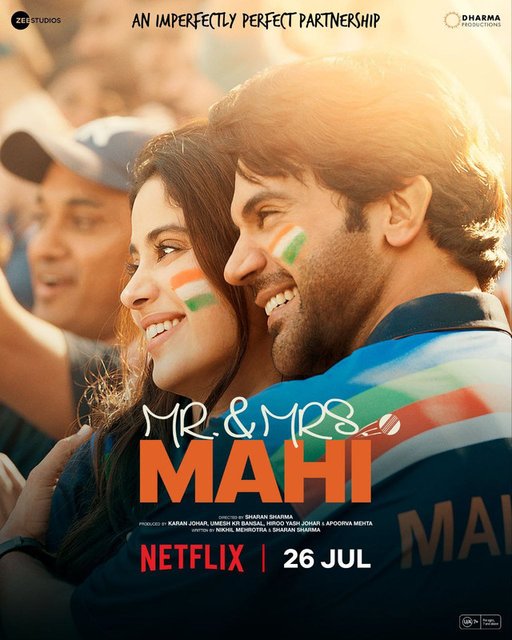 Mr. & Mrs. Mahi (2024) Hindi NF HDRip 1080p 720p 480p Dowanload