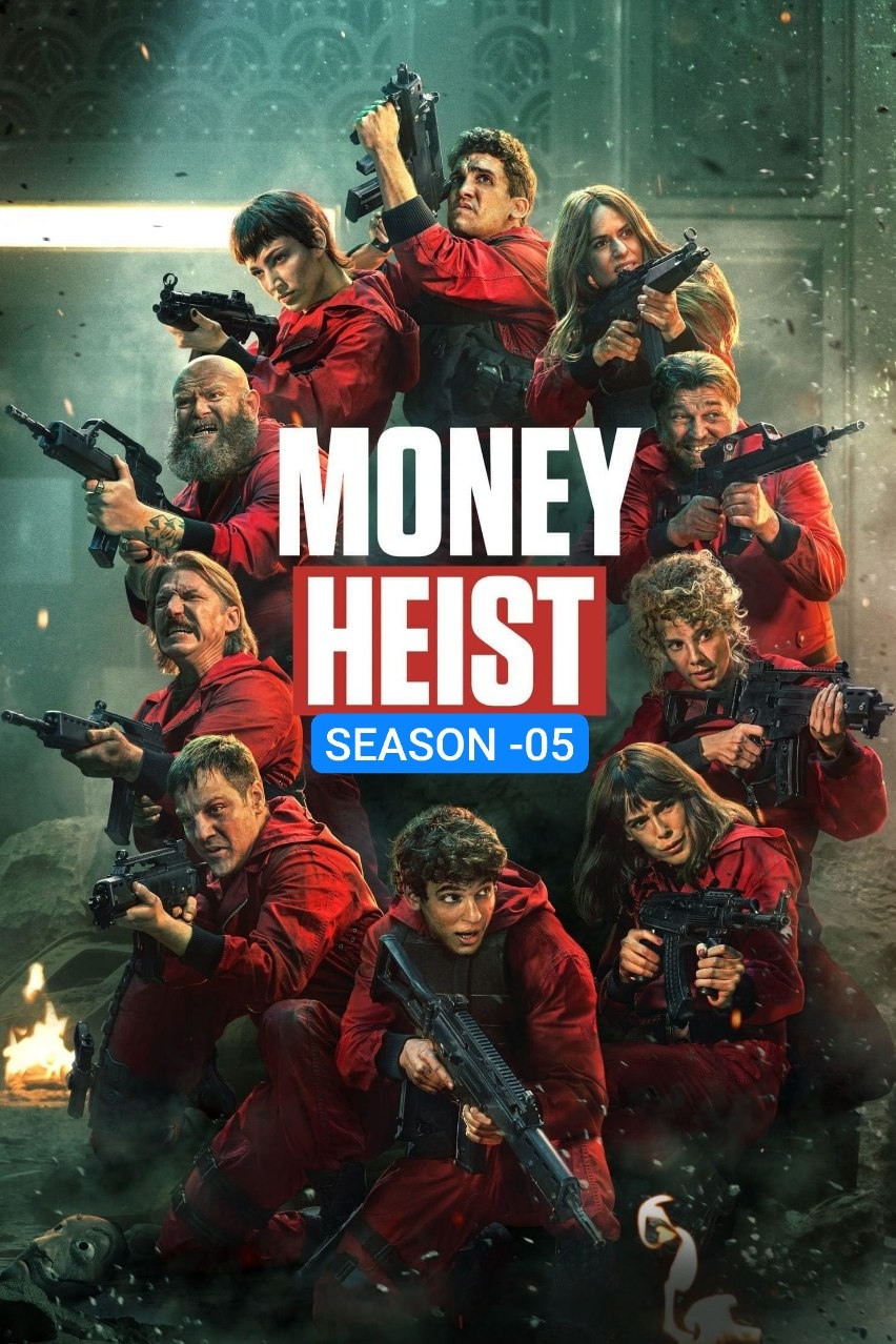 Money Heist S05 (2021) English Full Web Series